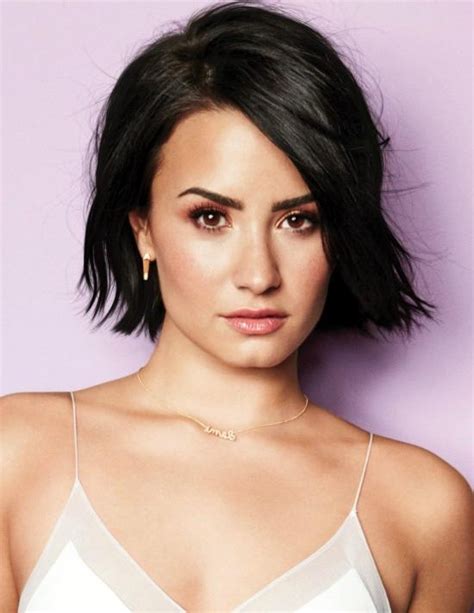 She is working in different fields of glamour industry. 20 Ideas of Demi Lovato Short Hairstyles
