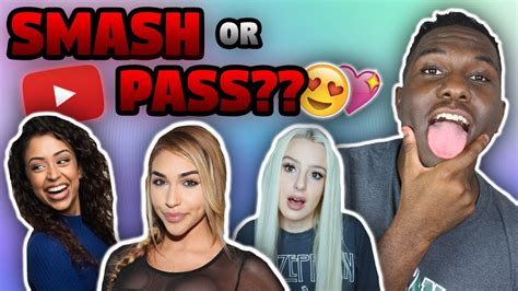 Smash Or Pass Youtuber Edition Youtube