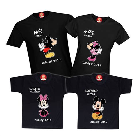 Kit 9 Camisetas Disney Elo7 Produtos Especiais