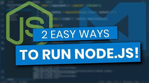 How To Run Nodejs In Vs Code From Scratch