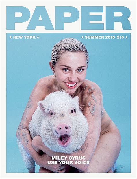 Miley Cyrus Poses Topless Again For Racy New Shoot In V