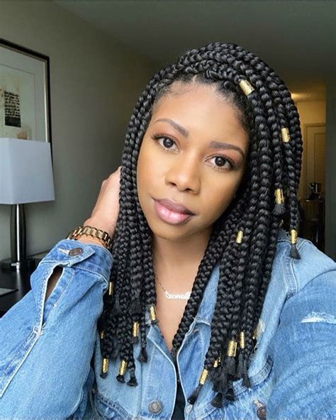 Braided wigs, knotless braids wig,lace frontal braids,braids for black woman, beyonce braids wig,colored knotless braids. Picture the Greatest Box Braids Hairstyles of 2020 | New ...