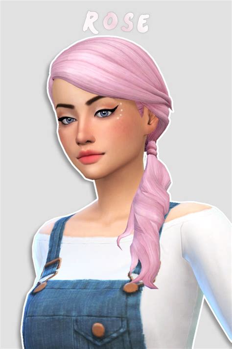 Sims 4 Pastel Hair Cc