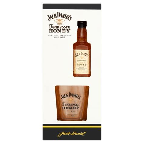Theres absolutely no heat in the finish, and for a sweet honey liqueur, it impressively doesnt leave a heavy residue on the palate. Jack Daniel's 5Cl Honey And Tumbler Gift Set - Tesco Groceries