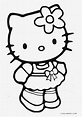 Ausmalbilder Hello Kitty - Malvorlagen kostenlos zum ausdrucken