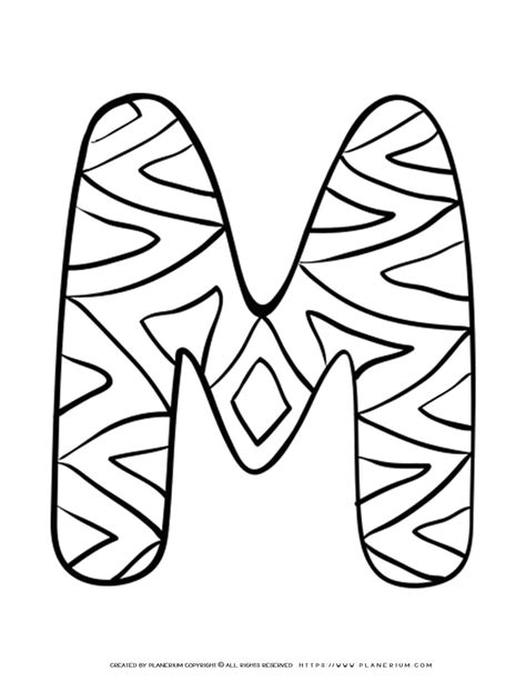 Printable Letter M Coloring Pages Free Coloring Pages Free Printable Images