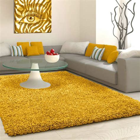 Shaggy Rug Rugs Living Room Large Soft Touch 5cm Thick Pile Modern