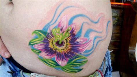 Passion Flower By Rocky Fusco Passion Flower Tattoos Watercolor Tattoo