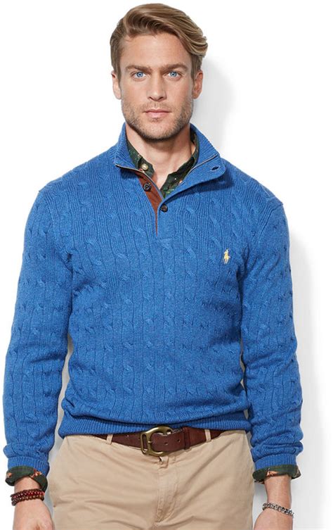 Polo Ralph Lauren Cable Knit Tussah Silk Sweater 145 Macys Lookastic