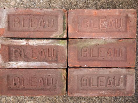 Antique Vintage Old Bleau Brick 1900s 8 Architectural Etsy