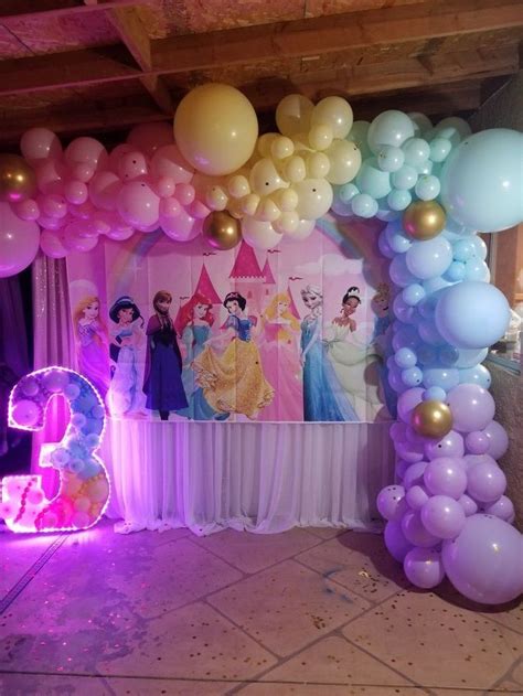 Princess Theme For Cute Princess Princess Birthday Party Decorations