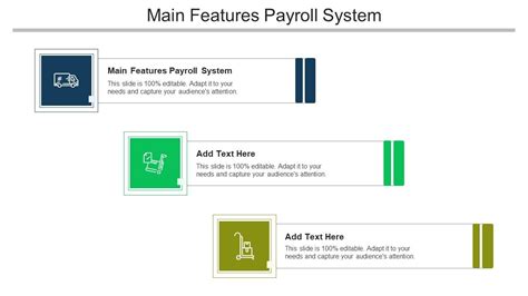 Main Features Payroll System Ppt Powerpoint Presentation Layouts Design