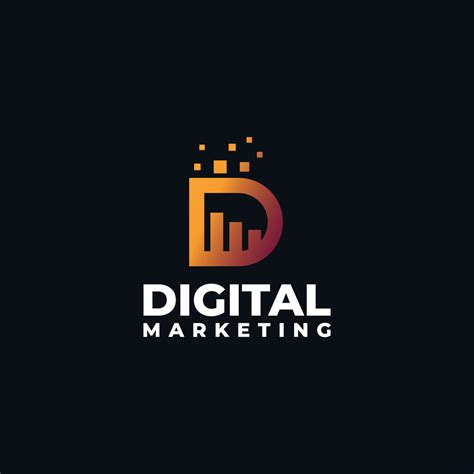 Plantilla De Logotipo De Marketing Digital Perfecto Para Marketing