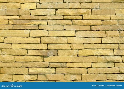 Sandstone Brick Wall Texture Background Stock Photo Image Of