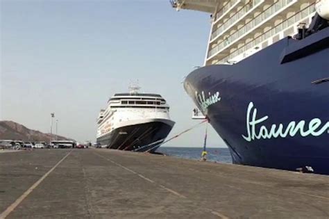 3 Cruise Ships Dock In Aqaba الأنباط