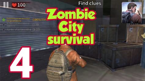 zombie city survival gameplay walkthrough part 4 android ios youtube