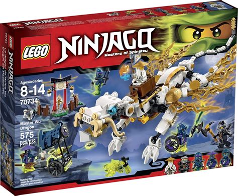 Lego Ninjago 70734 Master Wu Dragon Ninja Building Kit By Lego Amazon
