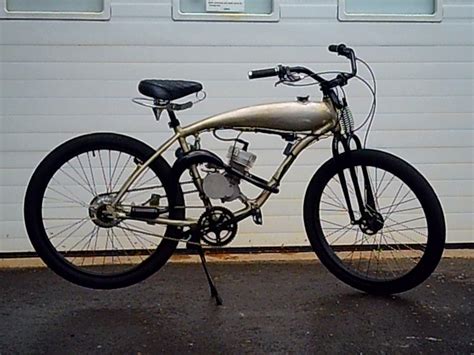 Custom Gold High Performance G Bike Gas Powered Bicycle