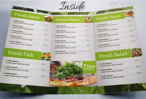 36 Food Menu Templates Free Sample Example Format Download Free