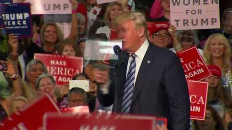 Trump Disassembles Teleprompter On Stage During Rally The Washington Post