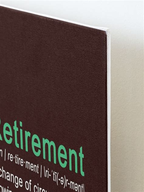 Funny Retirement And Travel Definition T Mounted Print By
