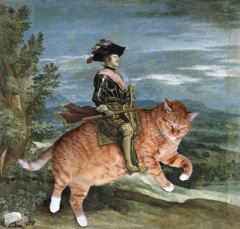 Fat Cat Art I Insert My Ginger Cat Into Famous Paintings Part 2