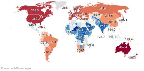 Cancer Rates By Country 2024