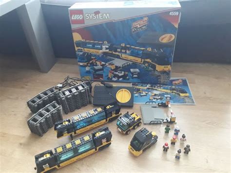 Reprodukcja zdjęcia warszawa, pałac saski i pomnik ks. LEGO - Trains - 4559 + 4515 - Cargo Train - 1990-1999 ...
