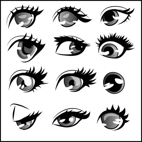 How To Draw Anime Eyes 20 Anime Eye Reference Ideas