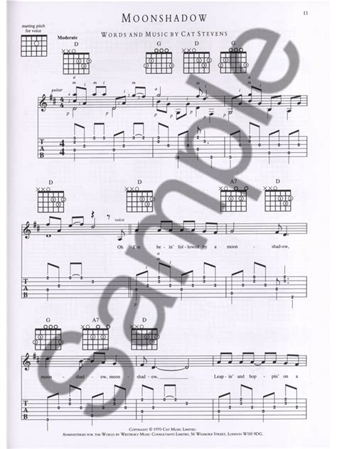Cat Stevens Greatest Hits Song Tab Edition Guitar Tab Sheet Music Hot Sex Picture