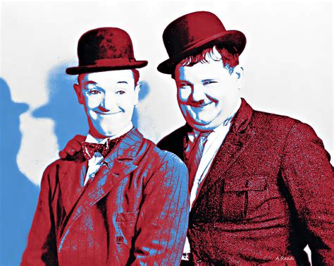 Laurel And Hardy 1 Digital Art By Andrew Read