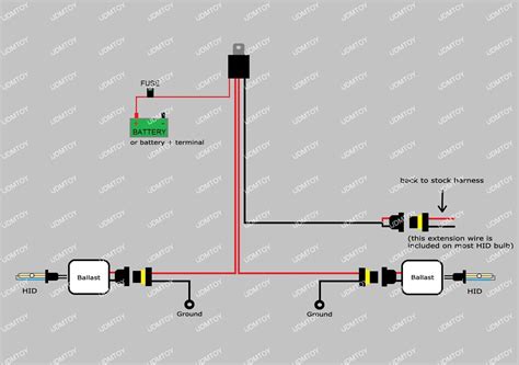 How To Install Hid Conversion Kit Relay Harness Wiring Hid Wiring