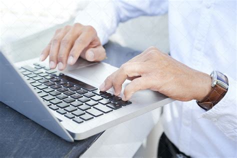Man Typing On Laptop Stock Photos Motion Array