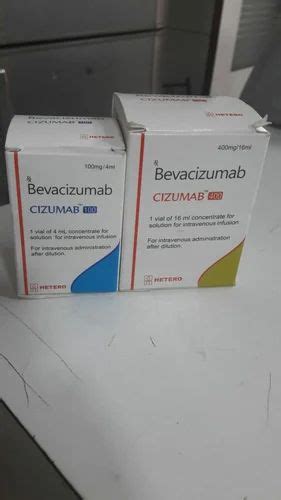 Cizumab 100 Mg 4ml Bevacizumab Injection At Rs 15000 In Vadodara Id