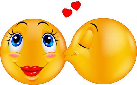 Royalty Free Two Lips Kissing Cartoons Clip Art Vector Images