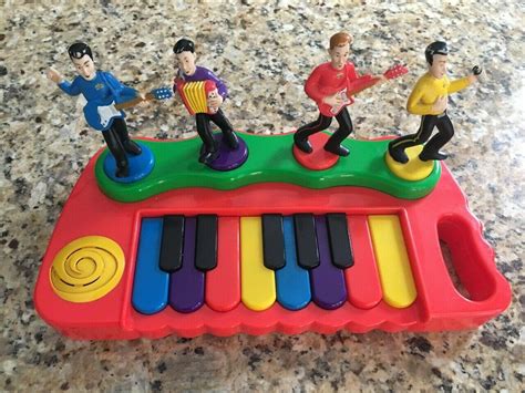 The Wiggles Dancing Keyboard Musical Spinmaster Toy Tested Works