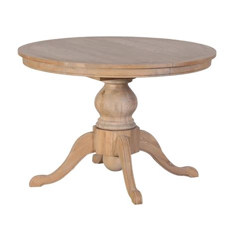 Round Oak Dining Table Extendable Mylestone Interiors Ltd