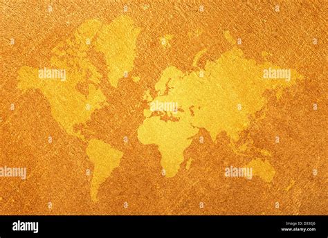 Abstract World Map Stock Photo Alamy