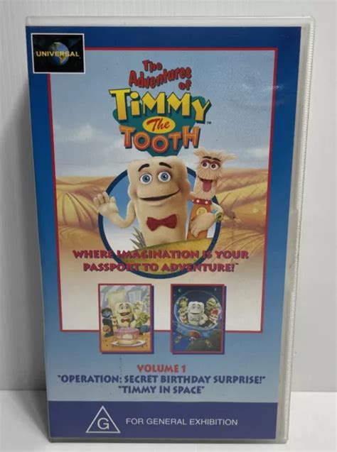 the adventures of timmy the tooth volume 1 vhs pal video is brand new sealed 19 99 picclick au