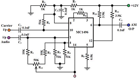 Frequency Modulation 555 Circuit Diagram
