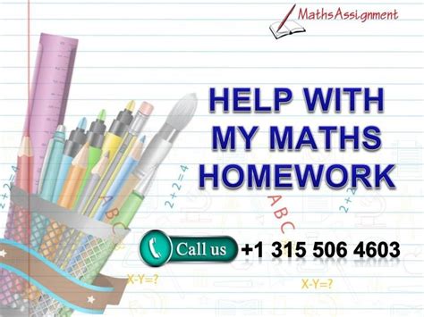 Help With My Math Homework Math Homework Math Methods Mental Math