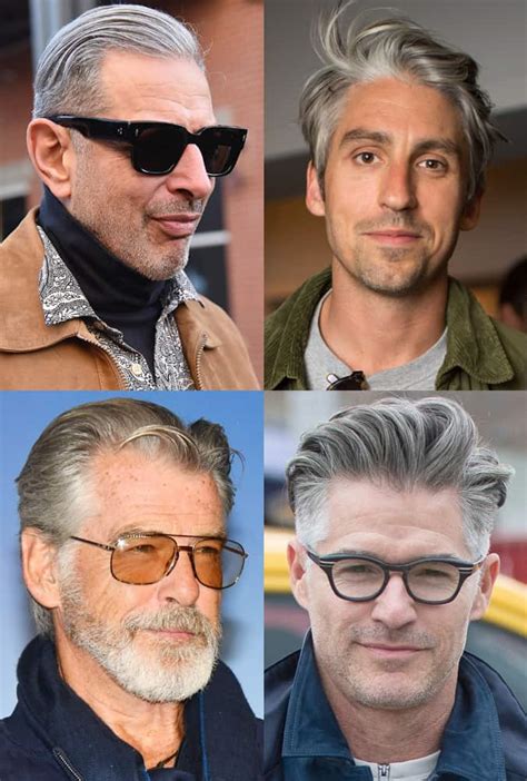 The Best Grey Hairstyles For Men Fashionbeans