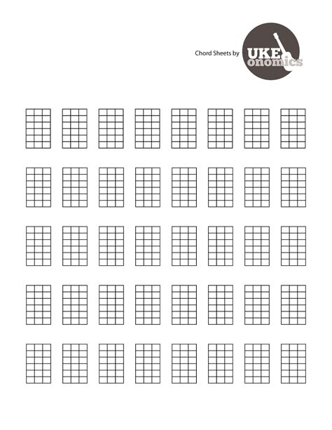Ukulele Chord Chart Printable Printable World Holiday