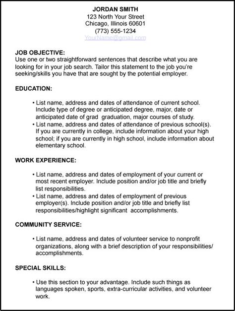 1.name, title, contact address & email. Resume Guide. What is a Resume? | Job resume samples, Job resume, First job resume