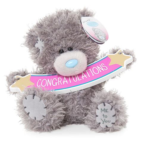 Ik heb verschillende afbeeldingen gekocht voor je om te downloaden. 5" Congratulations Banner Me to You Bear (G01W4075) : Me ...