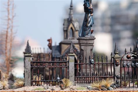 Chris Da Silva Medieval Fantasy Model Town Wargaming