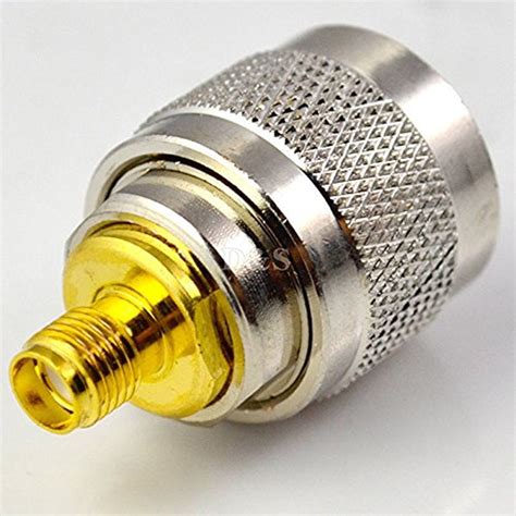 Uhf Type Male Pl259 Plug To Sma Female Jack Straight Rf Coax Adapter Connector
