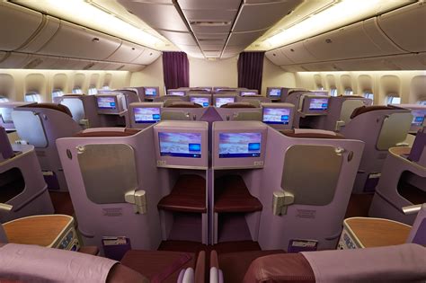 Boeing 777 300er Thai Airways Business Class