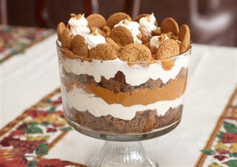 Create a holiday sweet spread like none other with these delicious, easy christmas dessert the site may earn a commission on some products. Holiday Pumpkin Gingerbread Trifle - A Simple Holiday Dessert Recipe for Christmas and More