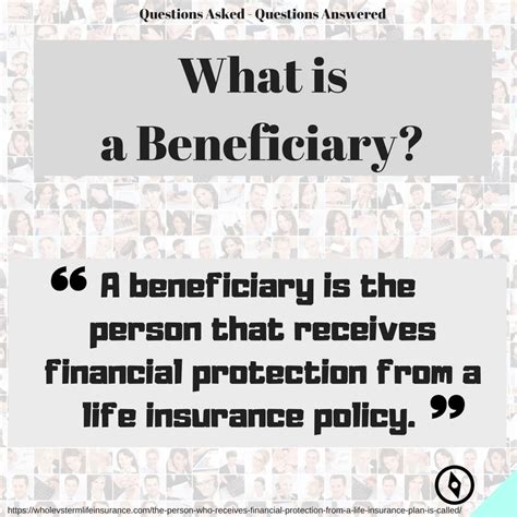 Many insurance law firms exist that include experienced attorneys who only deal with. The person who receives financial protection from a life insurance plan is called - Whole Vs ...